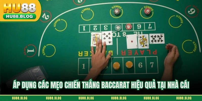 Áp dụng các mẹo chiến thắng baccarat hiệu quả tại nhà cái