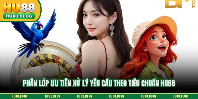 Phân lớp ưu tiên xử lý yêu cầu theo tiêu chuẩn HU88.