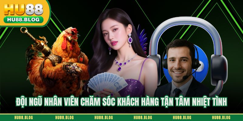 Đội ngũ nhân viên chăm sóc khách hàng tận tâm nhiệt tình